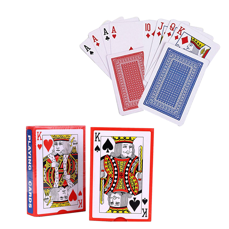 Party Games Using Playing Cards - 54 枚/セット 56x86 ミリメートルグレーペーパーコアトランプマジックツールパーティーボードゲームカジュアルエンターテイメントゲームおもちゃギフト