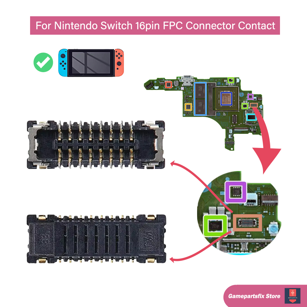 Party Games Nintendo - 5/10 個メモリ SD TF カードスロットリーダーフレックス FPC