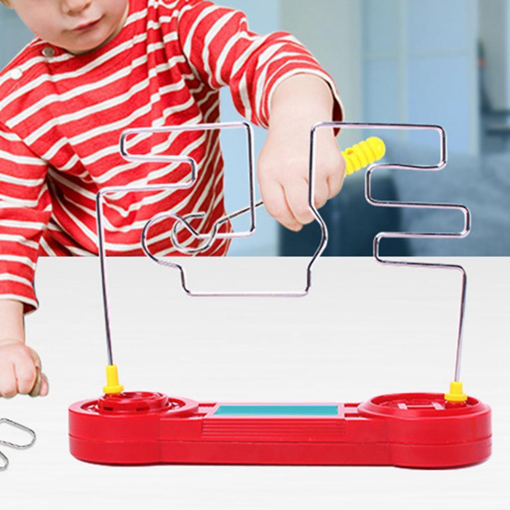 Party Games Simple - 電気バンプ迷路ゲーム シンプルな使用器具 電気ショックタッチパズルゲーム クリスマスパーティー 誕生日 子供