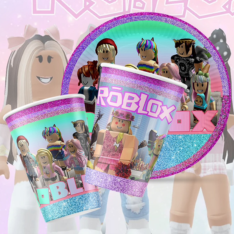 Party Games In Roblox - サンドボックスビルディングゲーム ロブロックス ピンクテーマ 誕生日パーティー飾り付け バルーン イベント用品