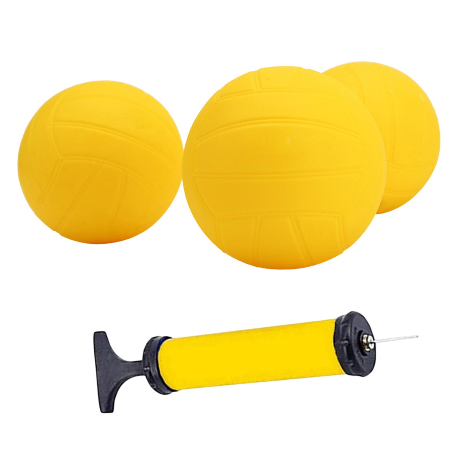 Spike Ball Game - ラウンドネットゲーム用スパイク交換ボール 強くて柔らかい ポンプ付き アウトドアスポーツおもちゃ アクティビティプレイ 競技用