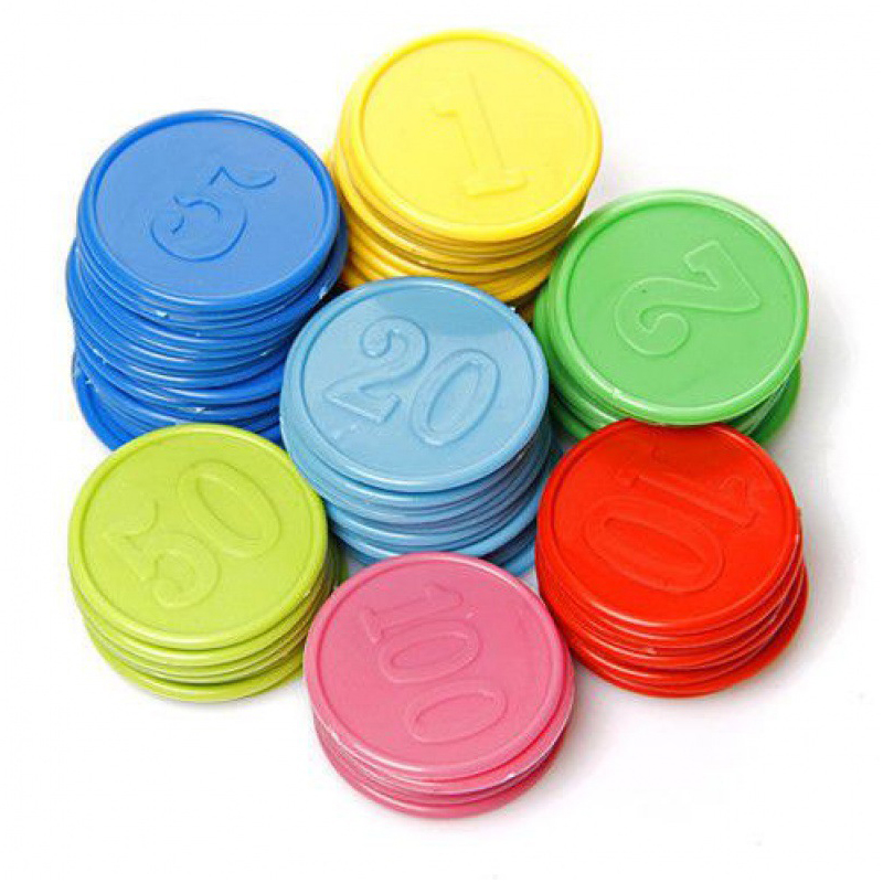 Party Games Juegos De Mesa - ポーカーチップ 数字付き カウントマーカー ボードゲーム 大人 子供
