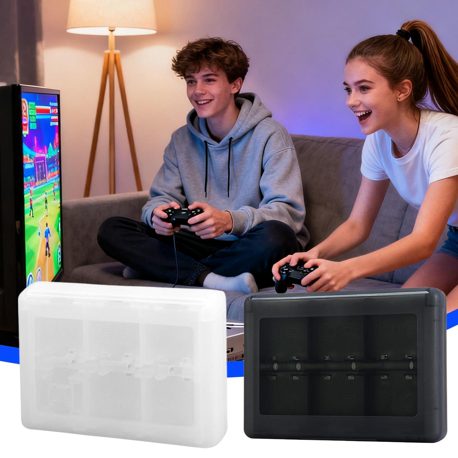 Party Games Steam Free - カードゲームケース 大容量整理ボックス ゲームカード収納 28枚収納 旅行用 家庭用