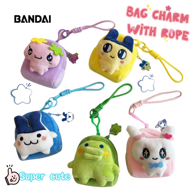Bandai Model Tamagotchi - たまごっち マメッチ クチパッチ 高価値 新型携帯電話収納バッグ ジッパー付き