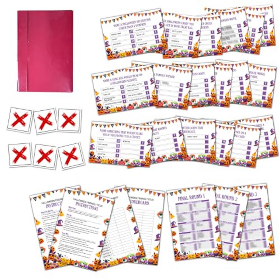 Party Games For Large Groups - ハロウィン対戦ゲーム、家族向け対戦ゲーム、楽しいハロウィンパーティーゲーム、大人向け、大人数向けの知識競争クイズ、家族向け