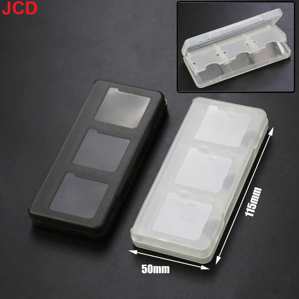 Party Games Nintendo - JCD 6 in 1 ブラック/ホワイトゲームカードケースボックス DS