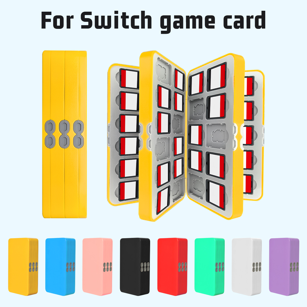 Switch 1/2ゲームカードに適した72-in-1収納ボ - Party Games Nintendo のレビューと価格