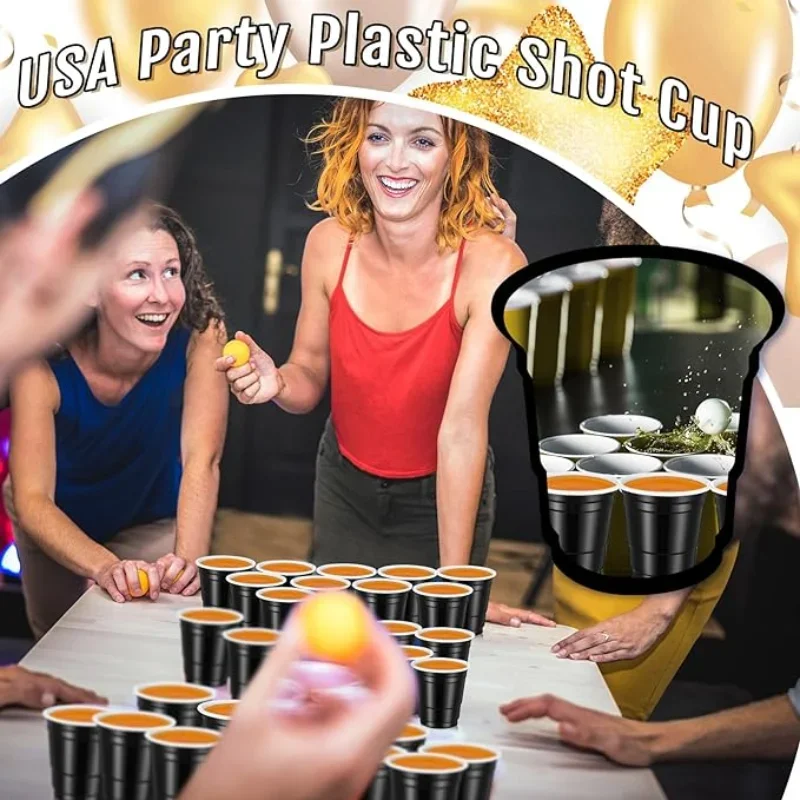 50～200個入り使い捨てミニショットグラス、パーティーゲー - Party Games Egg のレビューと価格