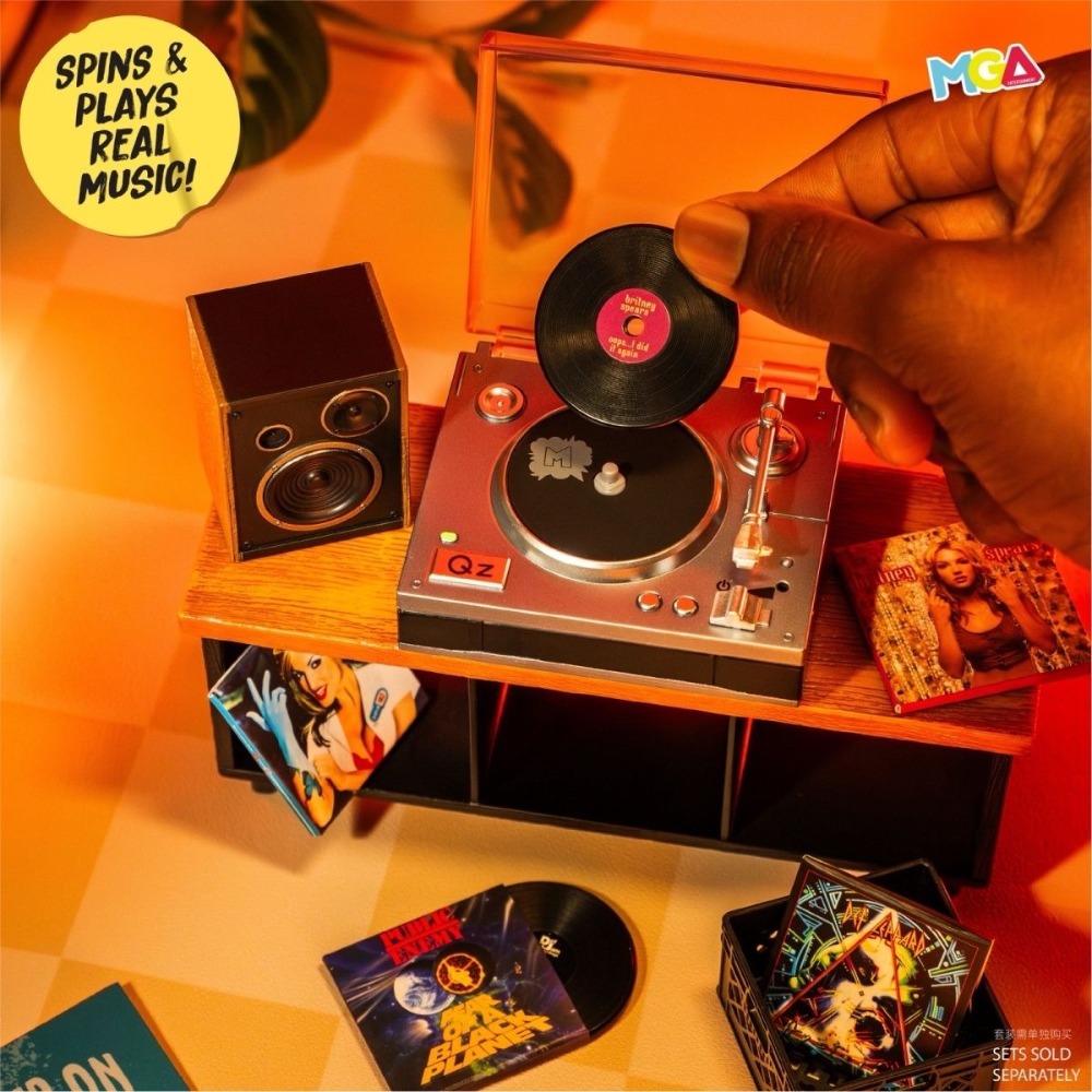 MGAMVミニレコードプレーヤー ミニビニールレコードボール - Party Games Music のレビューと価格