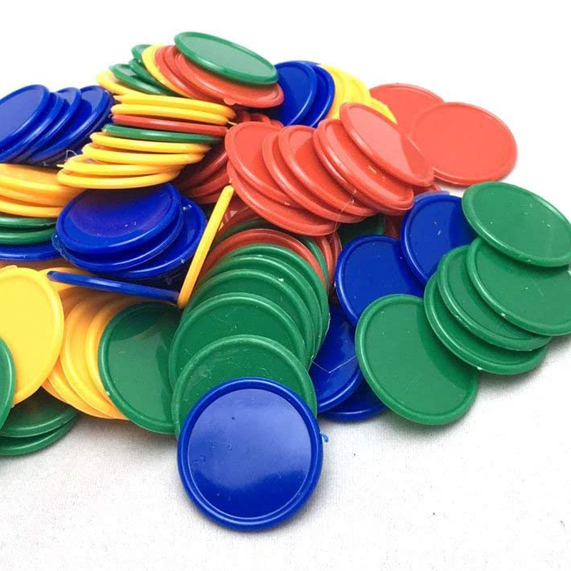 40 個 37 ミリメートルプラスチックポーカーチップ 4  - Party Games Juegos De Mesa のレビューと価格