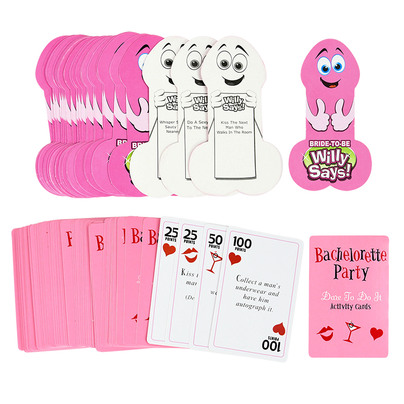 バチェロレッテパーティー 真実か挑戦活動ゲームカード 新郎新 - Party Games Bachelorette のレビューと価格