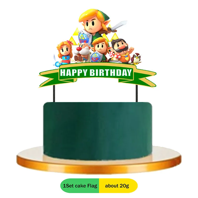 ゲームゼルダパーティーの装飾使い捨て食器誕生日パーティーの装 - Zelda Party Games のレビューと価格