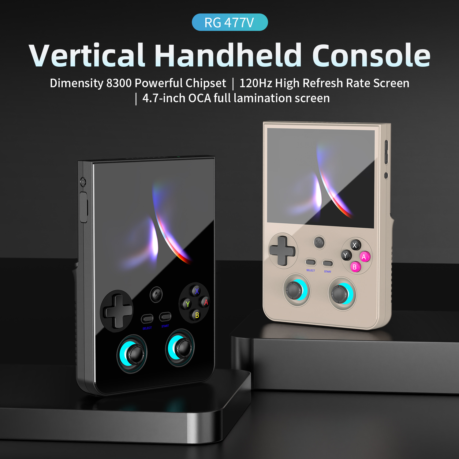 ANBERNIC RG 477V 携帯ゲーム機 4.7インチ - Party Games Download のレビューと価格