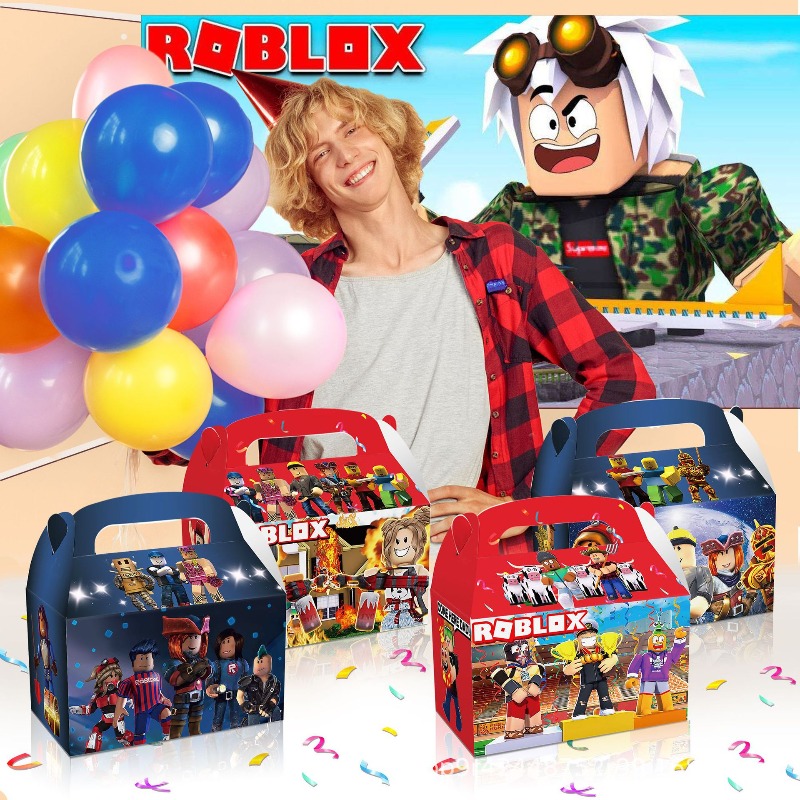 12 ピース/セット Roblox テーマゲーム誕生日パーテ - Party Games In Roblox のレビューと価格