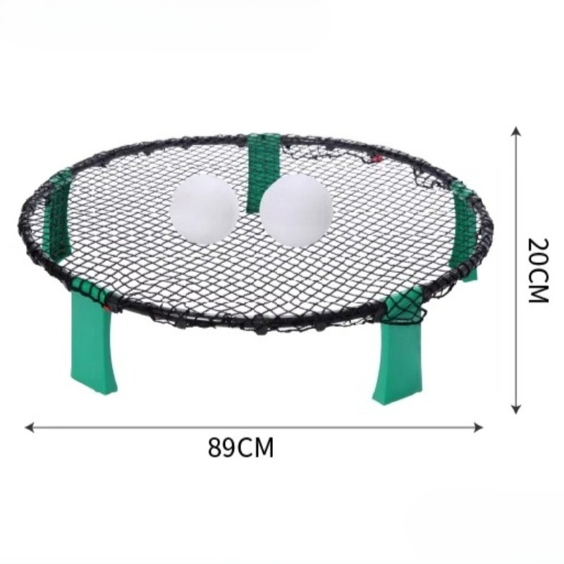 プロ仕様ミニビーチバレーボール 折りたたみ式ビーチバレーボー - Spike Ball Game のレビューと価格