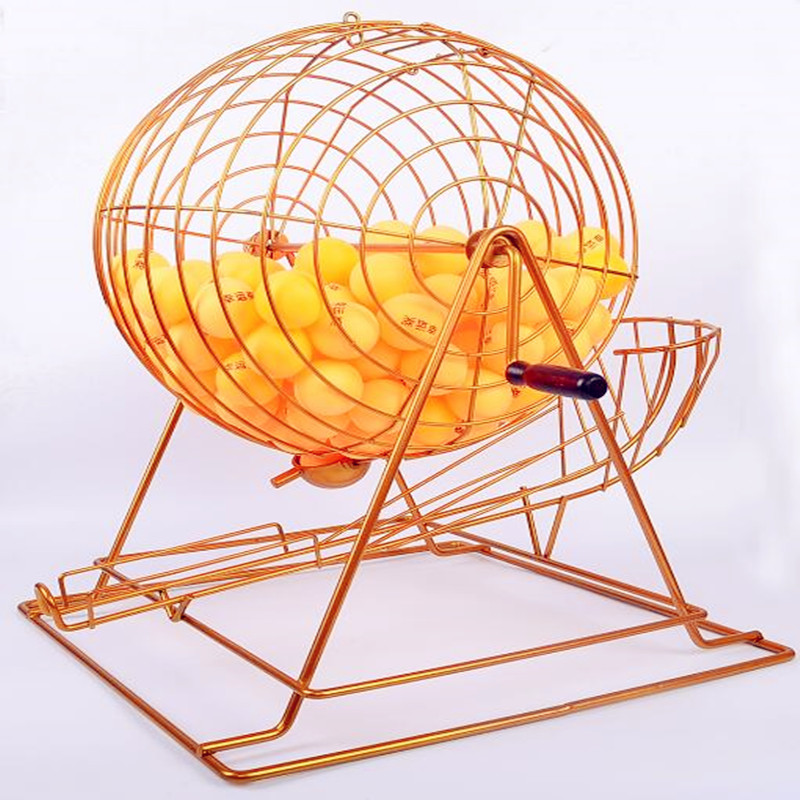 スチール製ビンゴ抽選機ゲームケージセット 大人向け 家族向け - Party Games For Large Groups のレビューと価格