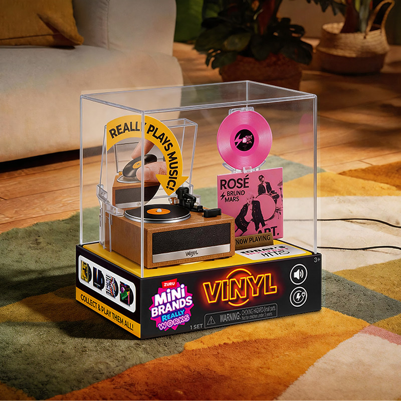 ミニブランド ビニールレコードプレーヤー付きサプライズボール - Party Games Music のレビューと価格