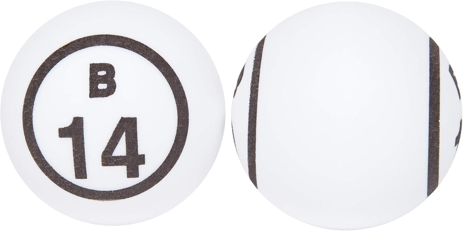 1.57インチ（40mm）卓球ボール、ビンゴゲームケージ用、 - Party Games For Large Groups のレビューと価格