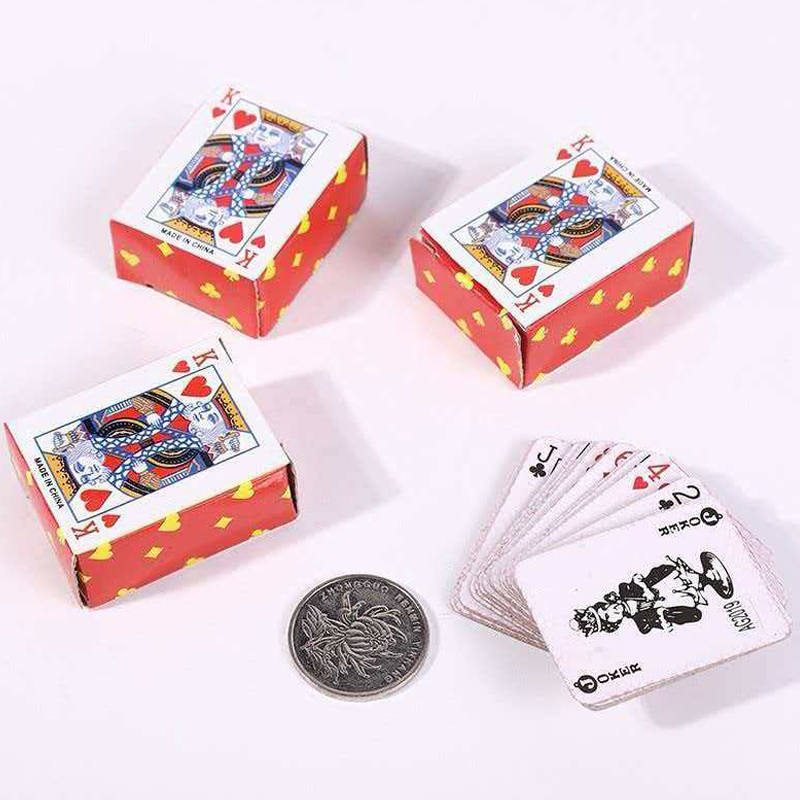 5枚入りミニポーカーカード、フェスティバルパーティー、ボード - Party Games Juegos De Mesa のレビューと価格