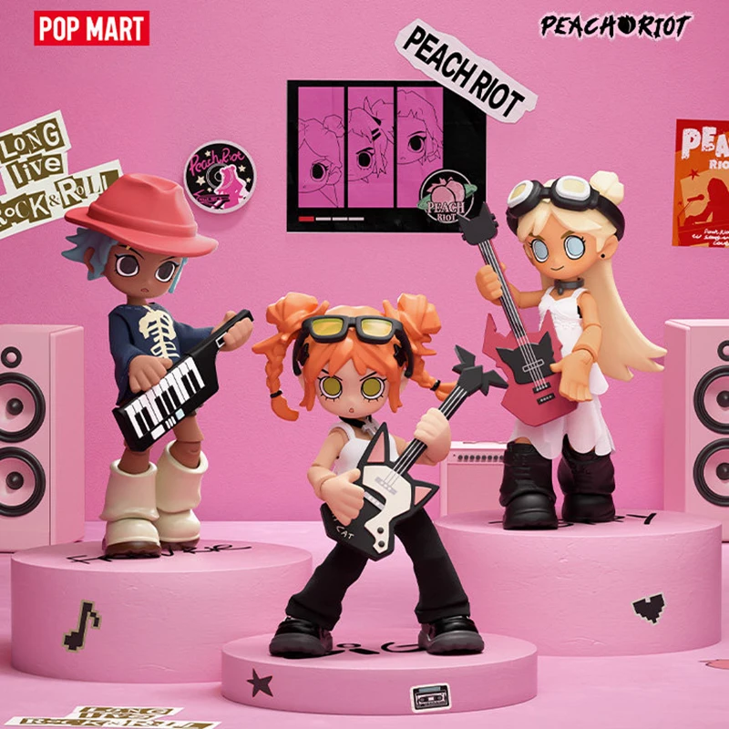 POPMART ピーチライオット キャリーザミュージックシリ - Party Games Music のレビューと価格