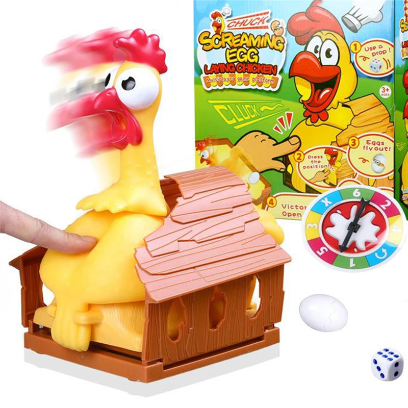 楽しい卵のおもちゃ,子供,ラッキー,チキン,親子の相互作用, - Party Games Egg のレビューと価格