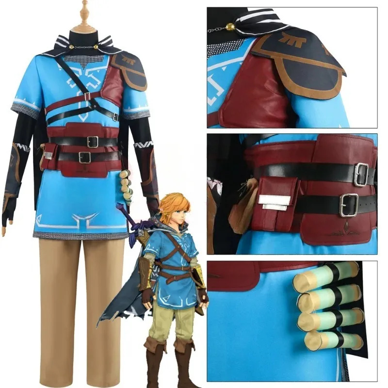 ゲームゼルダブレスオブザワイルドリンクコスチュームコスプレ小 - Zelda Party Games のレビューと価格