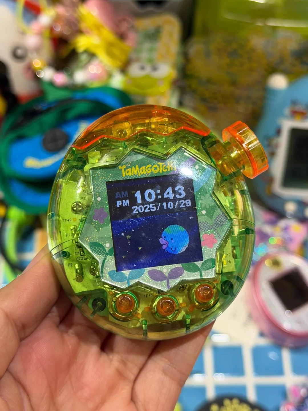 新版たまごっちパラダイス交換用シェル - グリーンシリーズカ - Bandai Model Tamagotchi のレビューと価格