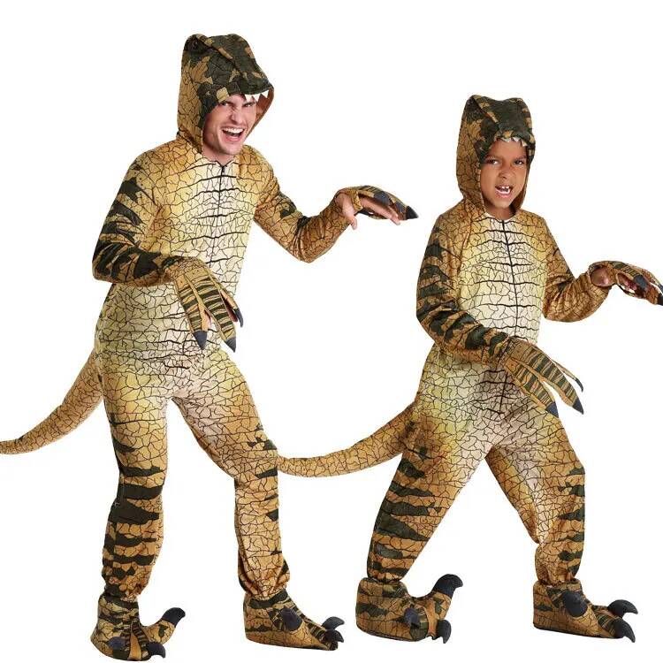 恐竜ティラノサウルス子供用コスチューム大人男の子用ハロウィン - Kids Party Games のレビューと価格