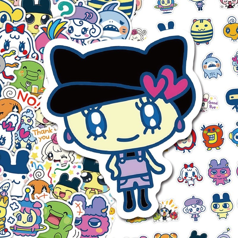 新しいバンダイたまごっちマメッチ楽しい落書きステッカー高色価 - Bandai Model Tamagotchi のレビューと価格