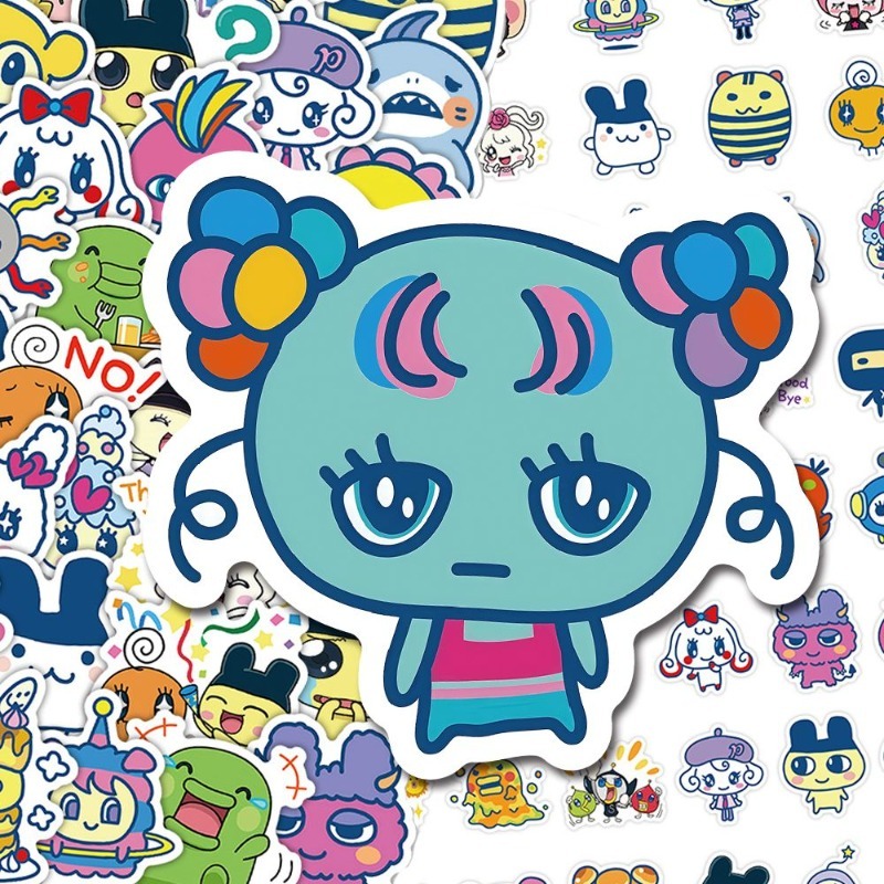 新しいバンダイたまごっちマメッチ楽しい落書きステッカー高色価 - Bandai Model Tamagotchi のレビューと価格