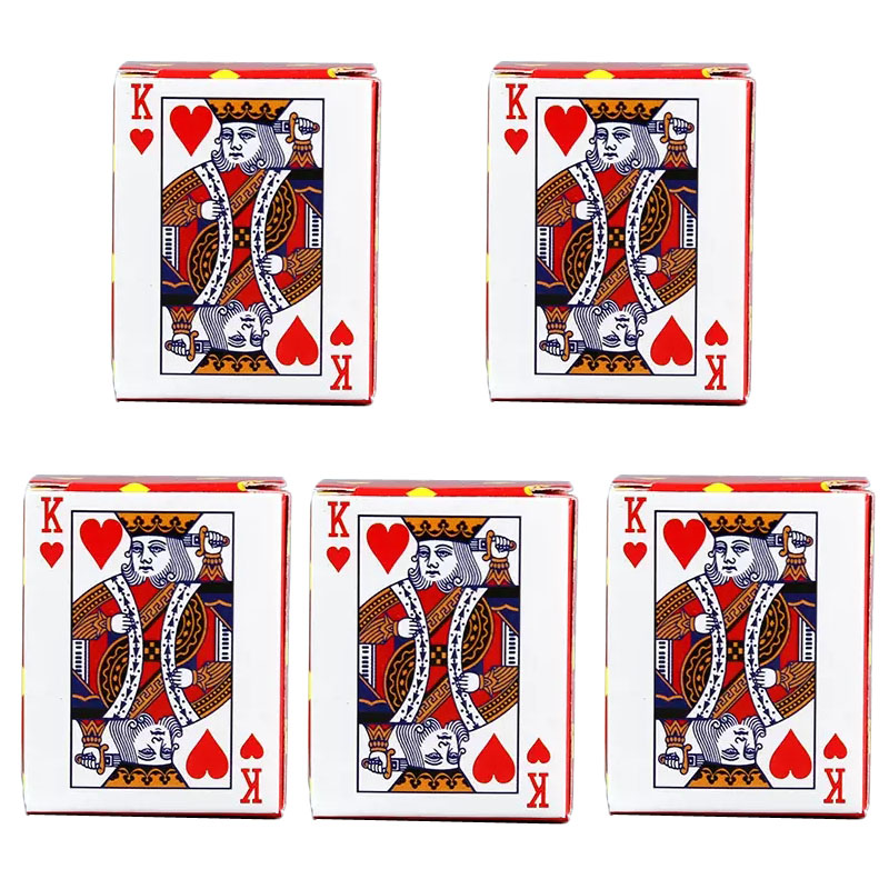 ミニポーカートランプかわいいノベルティ面白いギフト旅行おもち - Party Games Juegos De Mesa のレビューと価格