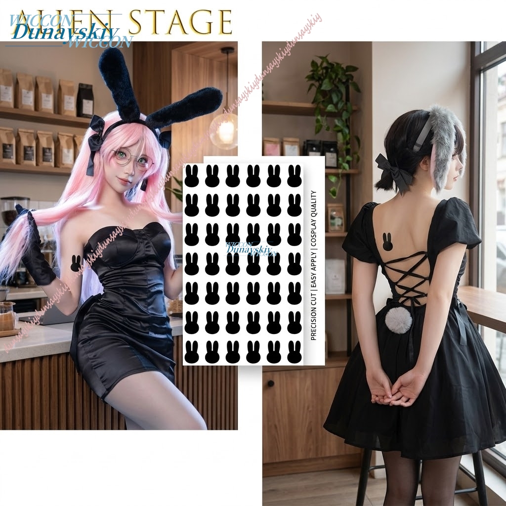 アニメコスプレ写真小道具ゲーム周辺アクセサリータトゥーパーテ - Party Games Music のレビューと価格