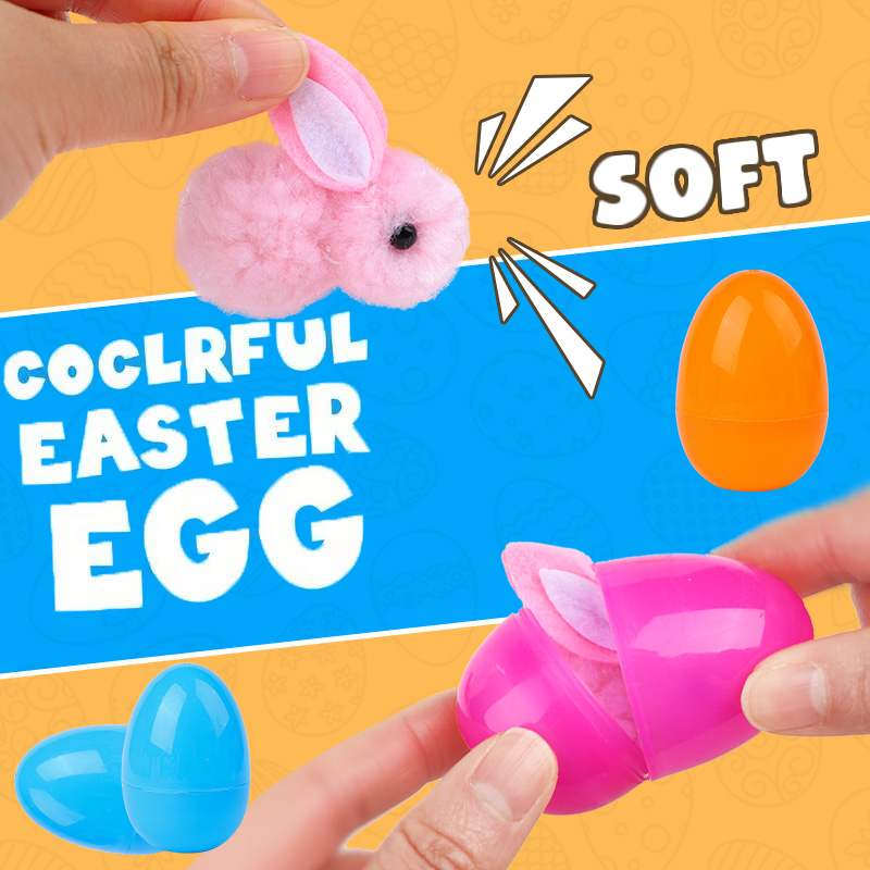 24/48個入り キュートなイースターエッグ ウサギのフィギ - Party Games Egg のレビューと価格