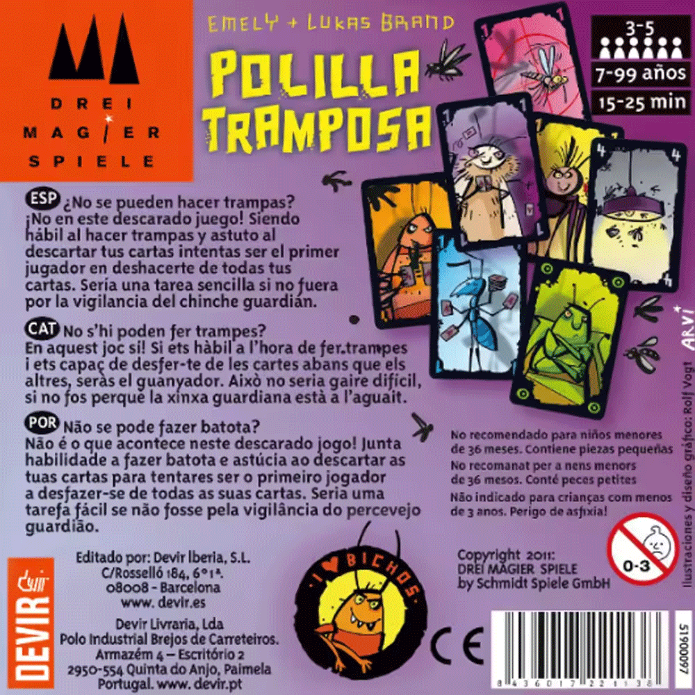ポリラ・トラムポサ ボードゲーム 賢い悪党 カードゲーム 戦 - Party Games Juegos De Mesa のレビューと価格